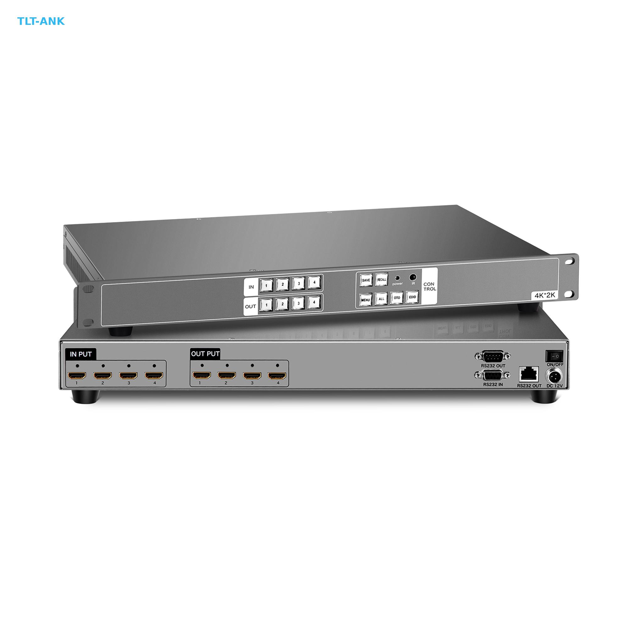 Hdmi Matrix Switch - 전문가용 4x4 4K HDMI 매트릭스 비디오