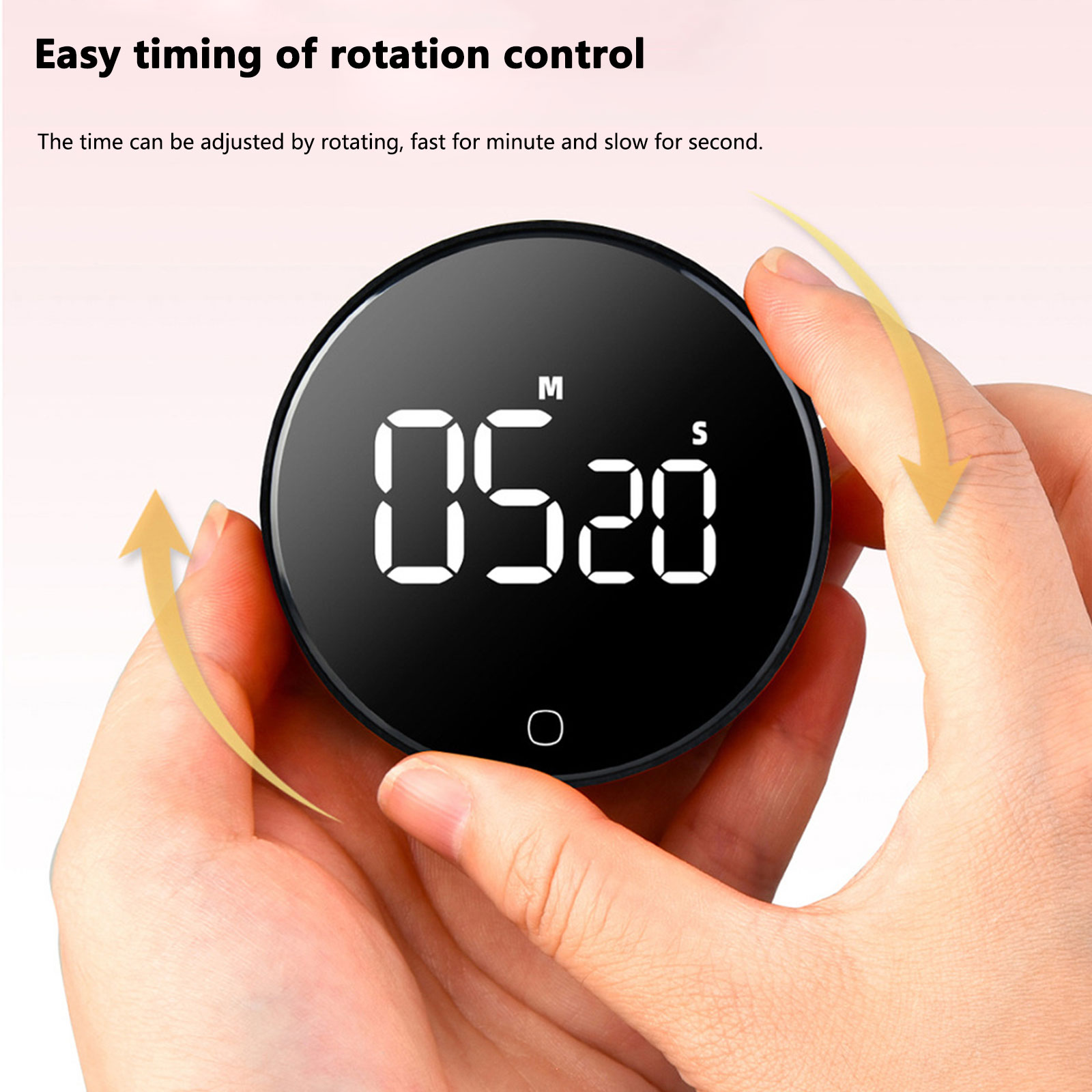 Digital Timer Countdown - LED 디지털 주방 타이머 USB 충전식