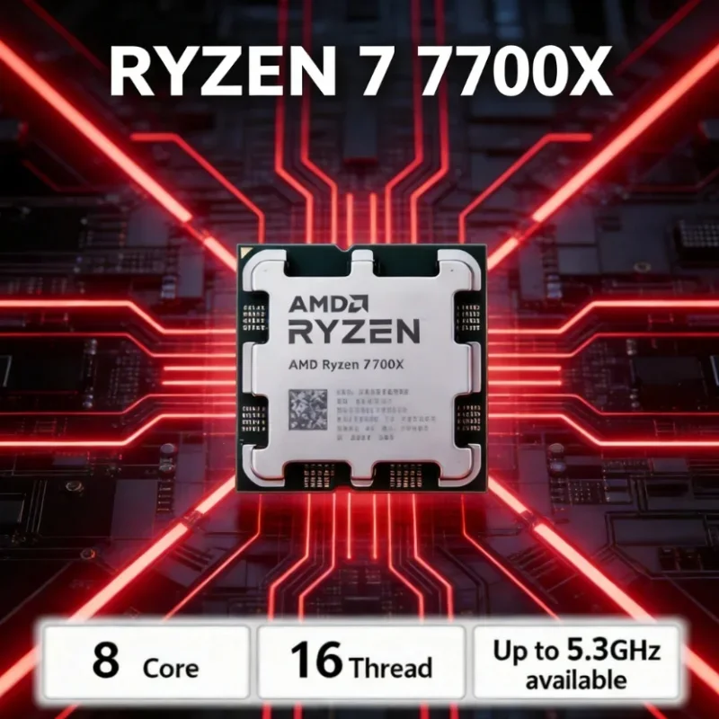Amd Cpu Ryzen 7 - AMD 라이젠 7 7700X R7 7700X