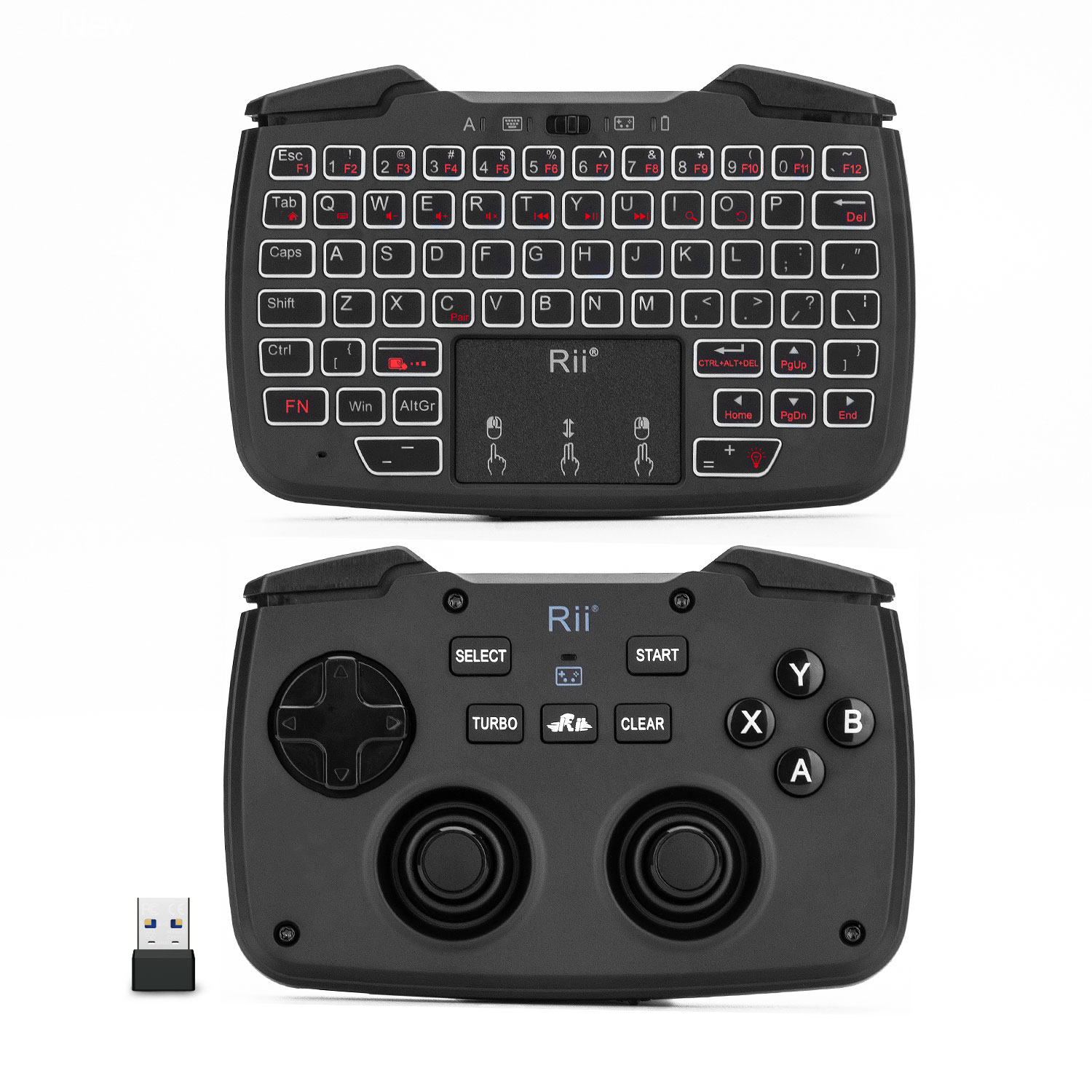 Raspberry Pi Keyboard - Rii RK707 2.4GHz 무선 휴대용 게임