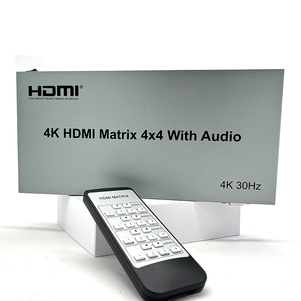 Hdmi Matrix Switch - 4K 60Hz 4x4 HDMI 매트릭스 (R/L