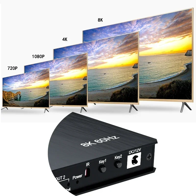 8K 4x2 HDMI2.1 매트릭스 비디오 분배기 스위 - Hdmi Matrix Switch 리뷰 및 가격