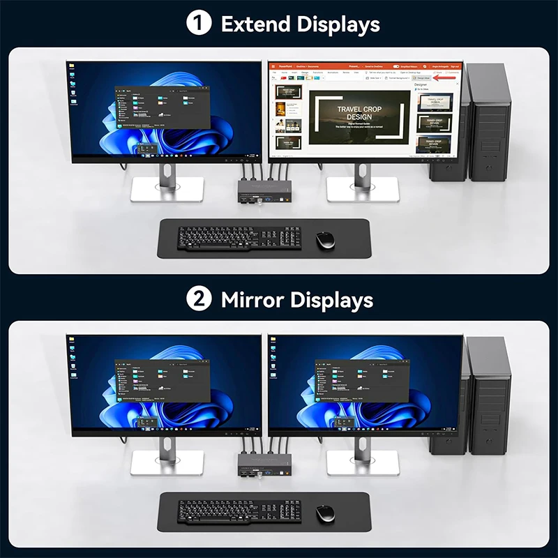 2x2 듀얼 모니터 HDMI KVM 스위처 2 in 2 - Hdmi Matrix Switch 리뷰 및 가격