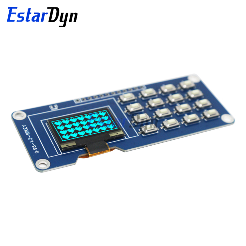 0.96인치 OLED 디스플레이와 4x4 키보드 모듈, - Raspberry Pi Keyboard 리뷰 및 가격