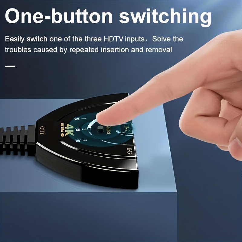 4K*2K 3 포트 HDTV 호환 스위치 4K 3D 비 - Hdmi Matrix Switch 리뷰 및 가격