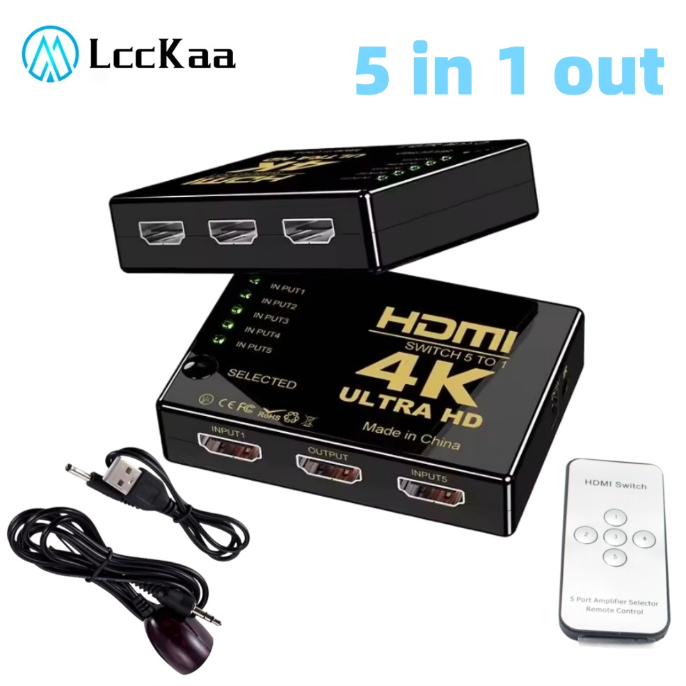 HDMI 스위치 HD 4K 비디오 스위처, IR 리모컨 - Hdmi Matrix Switch 리뷰 및 가격