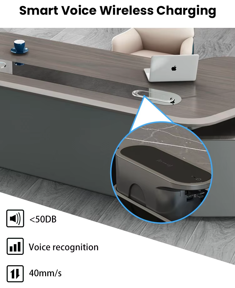 모던 스타일 변형 가능한 원목 사무용 책상 하이테크 임 - Office Tech And Management 리뷰 및 가격