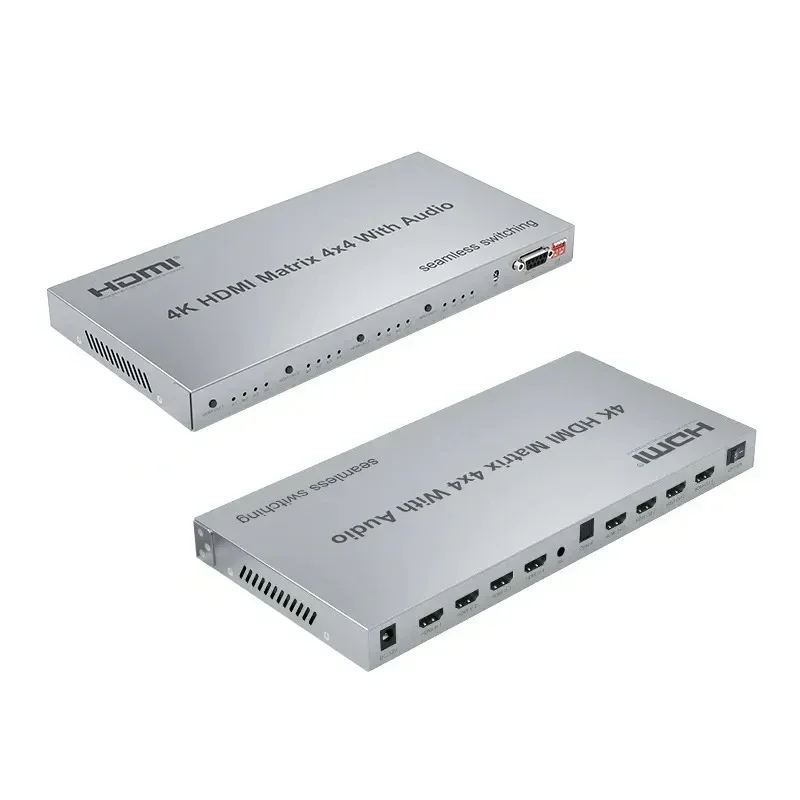 4K 60Hz 4x4 HDMI 매트릭스 (R/L 3.5 - Hdmi Matrix Switch 리뷰 및 가격