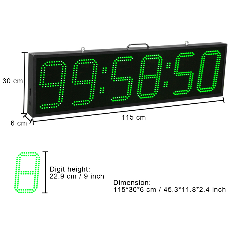 CP16B 단면 LED 시계 9인치 대형 스포츠 디지털 - Digital Timer Countdown 리뷰 및 가격
